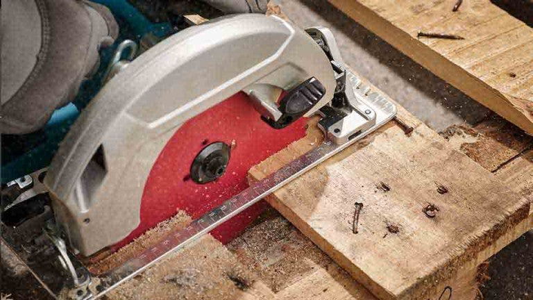 Circular saw blades for construct wood