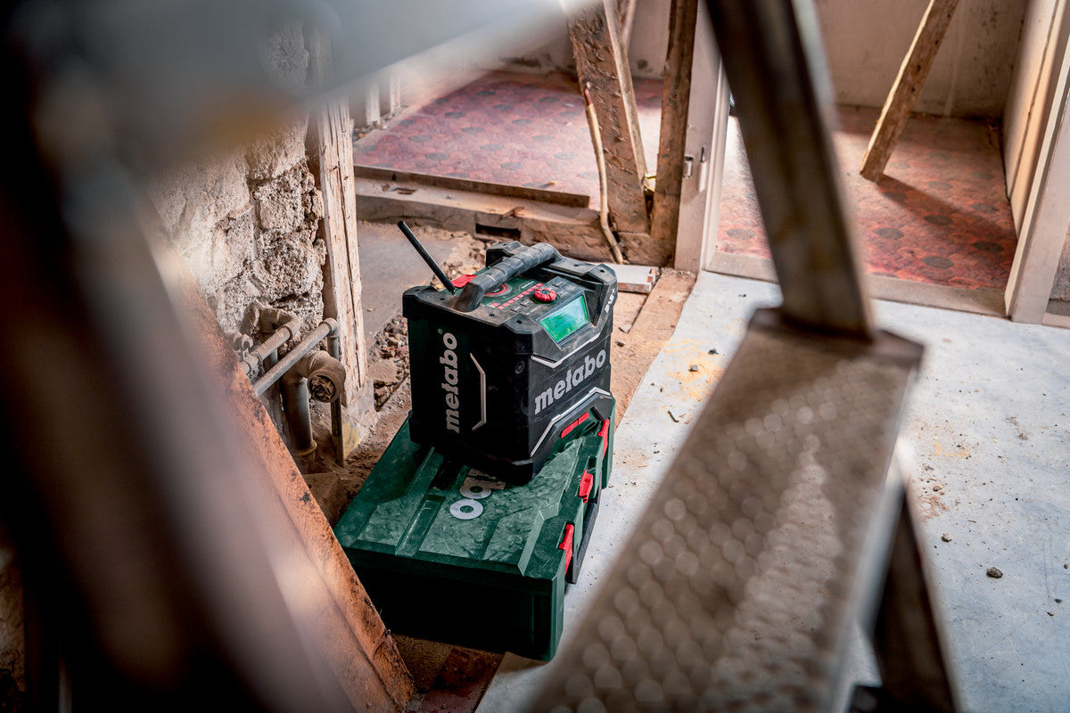 Metabo | Cordless Worksite Radio RC 12-18 32W BT DAB+ | 600779850 8 - Power Tool Services