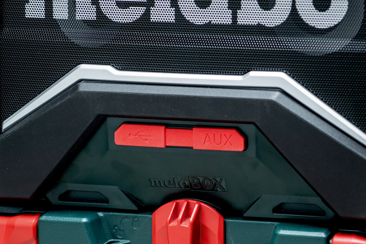 Metabo | Cordless Worksite Radio RC 12-18 32W BT DAB+ | 600779850 9 - Power Tool Services