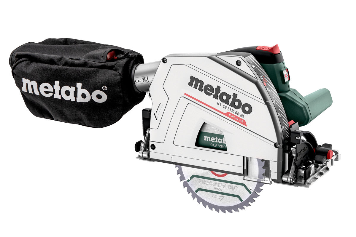 Buy Metabo | Cordless Plunge Cut Circular Saw KT 18 LTX 66 BL | 601866840 from Power Tool Services - Image 14 | Best Price