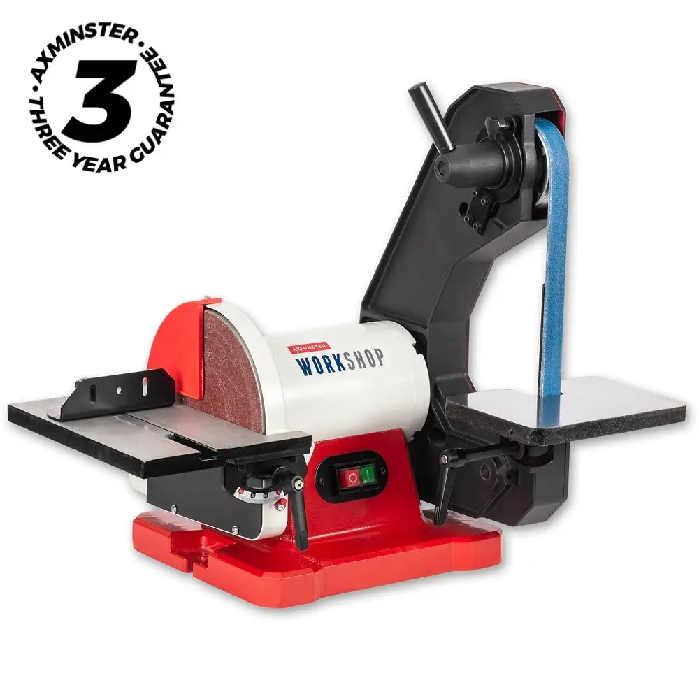 Axminster Workshop Belt Disc Sander 230V | AW18BDS