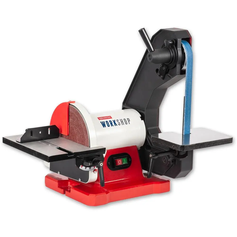Axminster Workshop Belt Disc Sander 230V | AW18BDS 1 - Power Tool Services