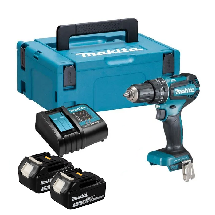 Makita 18V Cordless Brushless Impact Driver Drill DHP485ZJ Kit - Power Tool Services