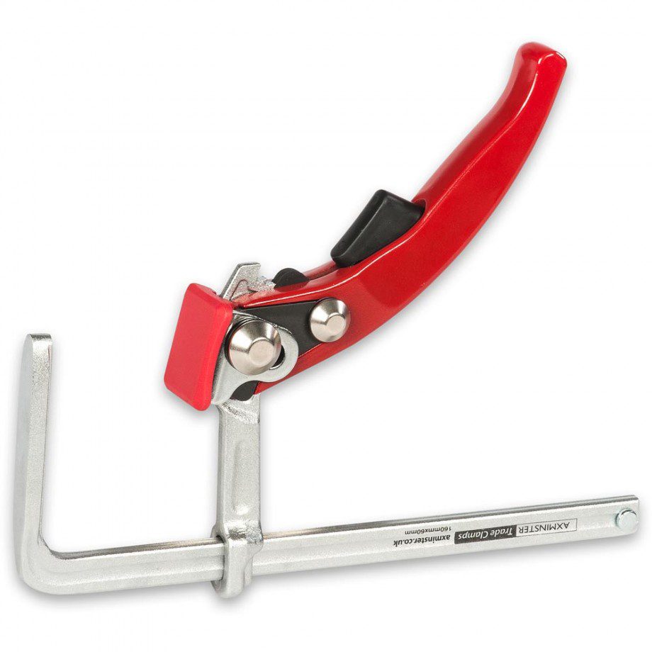 Axminster Quick Lever Guide Rail Clamp - Power Tool Services