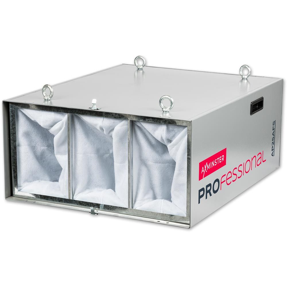 Axminster Professional AP25AFS Air Filter 3 - Power Tool Services
