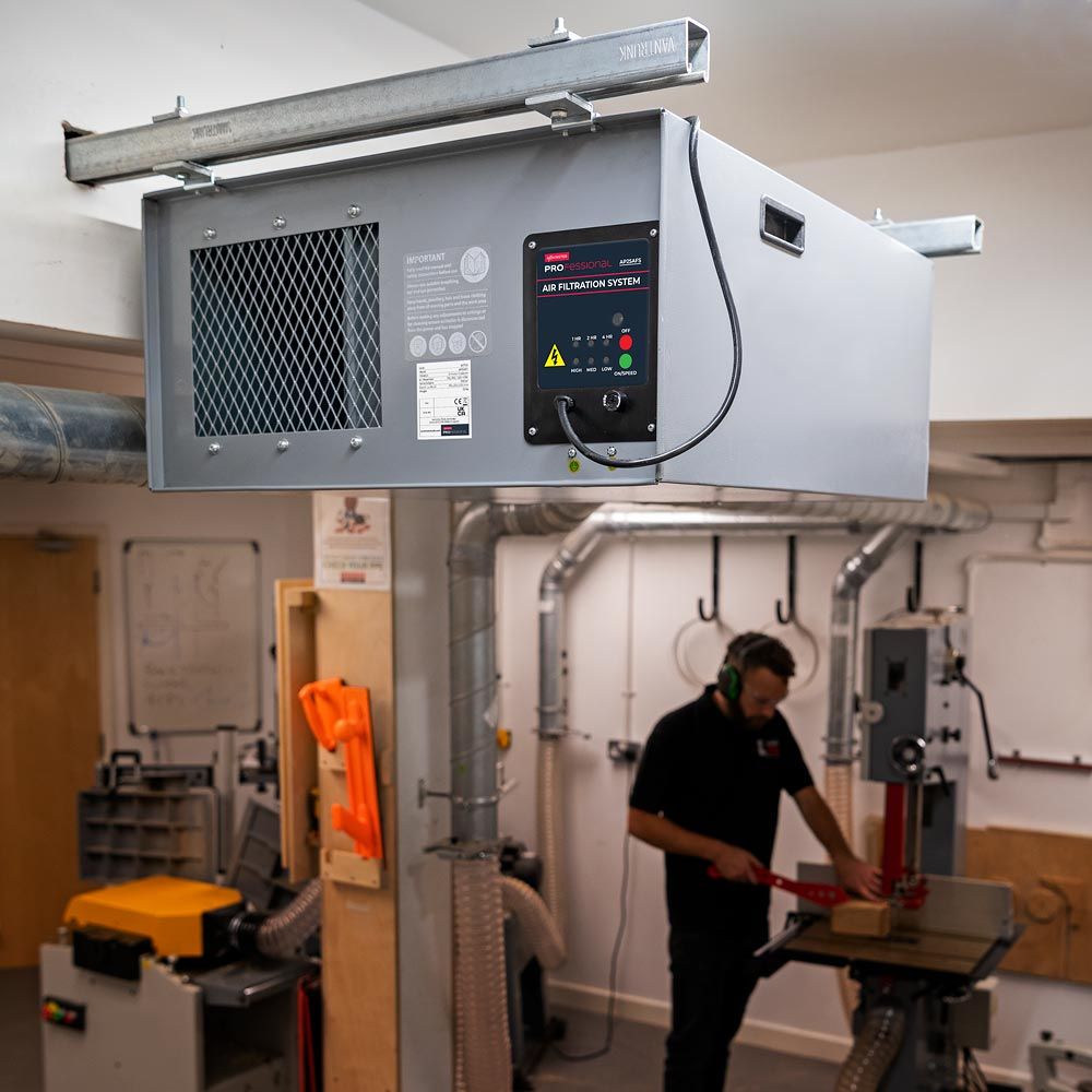 Axminster Professional AP25AFS Air Filter 5 - Power Tool Services