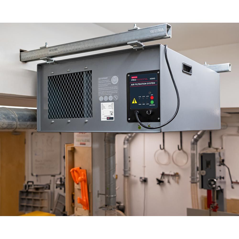 Axminster Professional AP25AFS Air Filter 6 - Power Tool Services