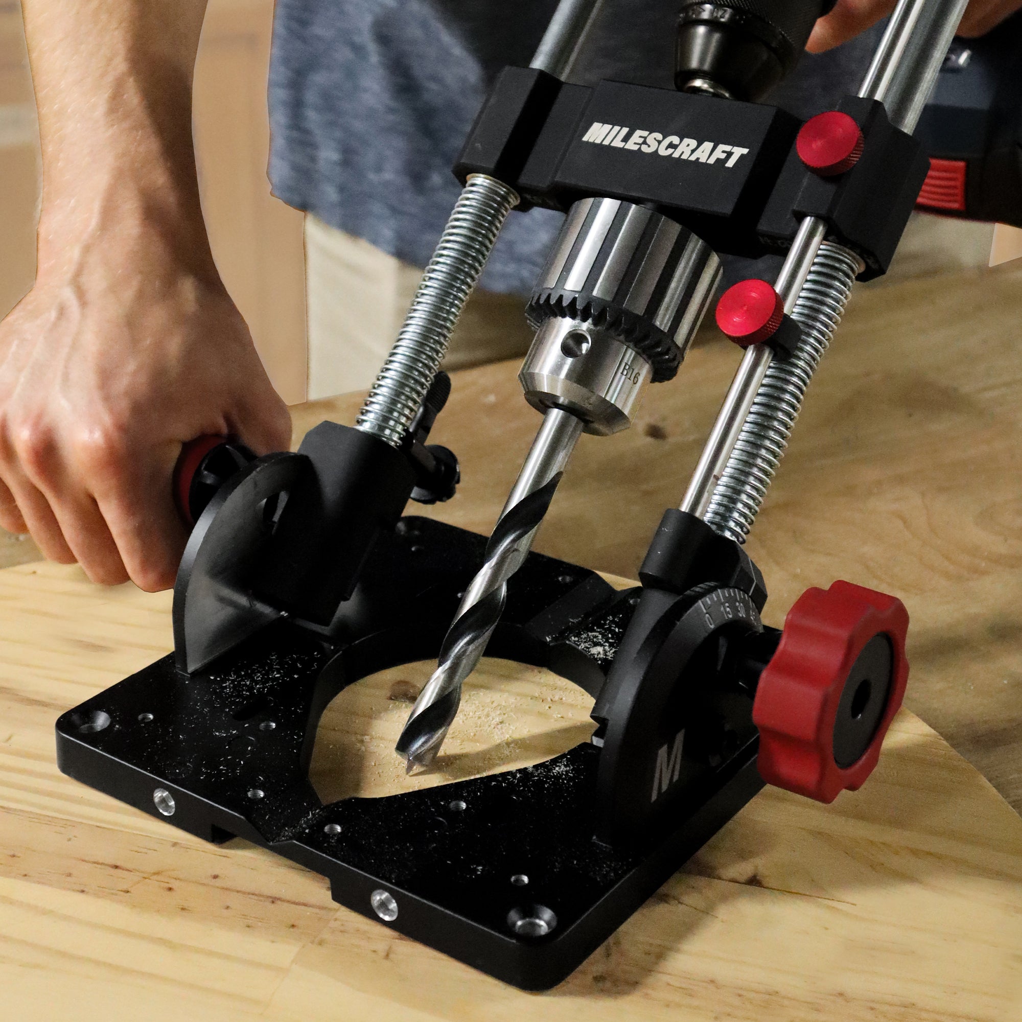 Milescraft DrillMatePRO Heavy-Duty Portable Drill Press 6 - Power Tool Services