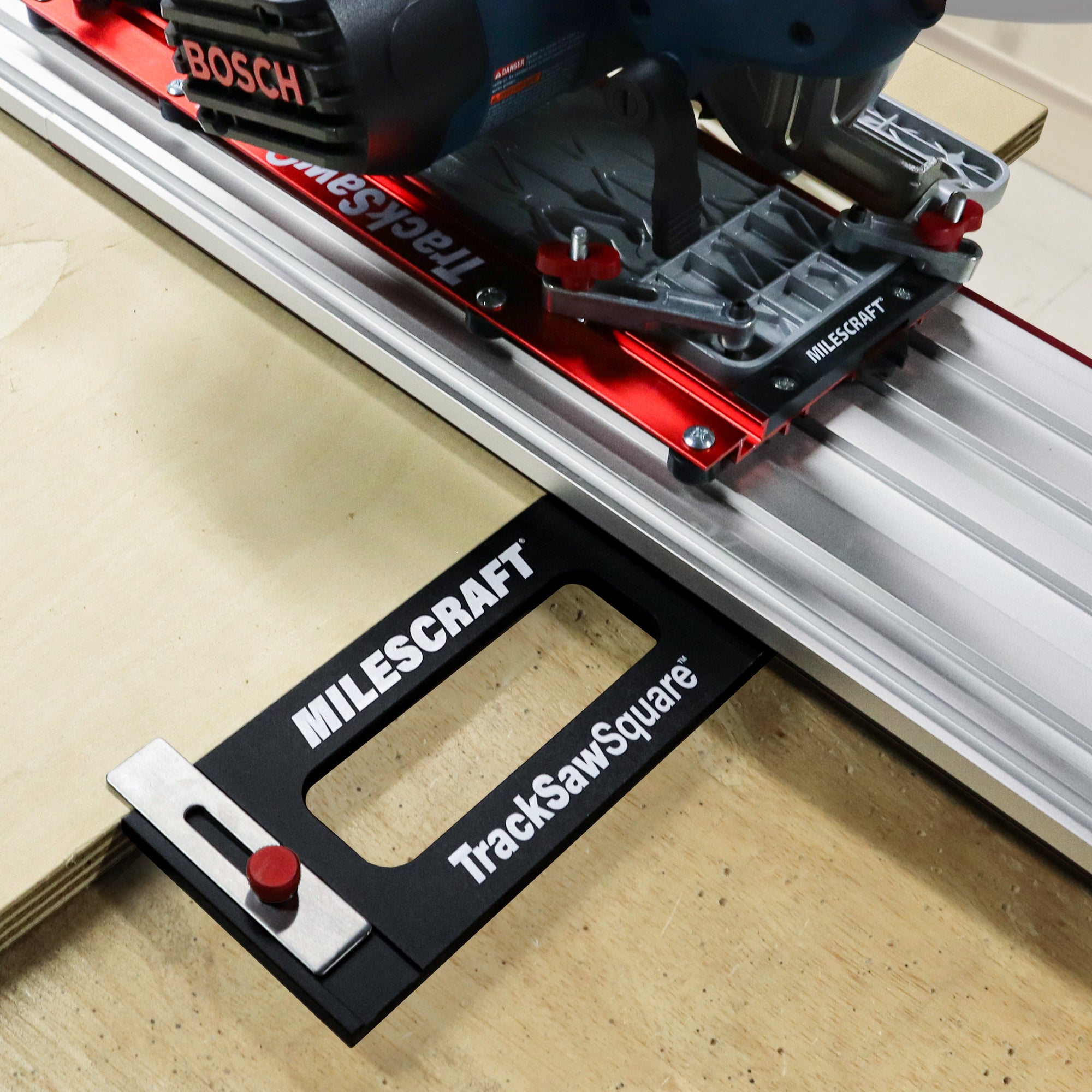 Milescraft TrackSawSquare for TrackSawGuide 2 - Power Tool Services