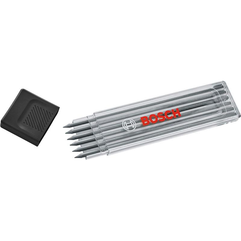 Bosch Pencil Lead HB 2.8 mm Refills, 6 pcs 1600A03AL4 - Image 1