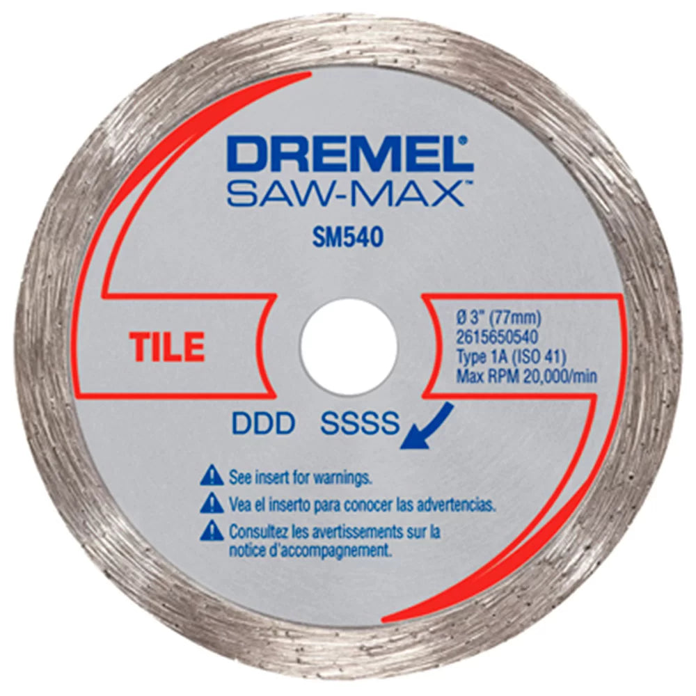 Buy Dremel DSM20 Diamond Tile Cutting Wheel DSM540 2615S540JB from Power Tool Services - Image 2 | Best Price
