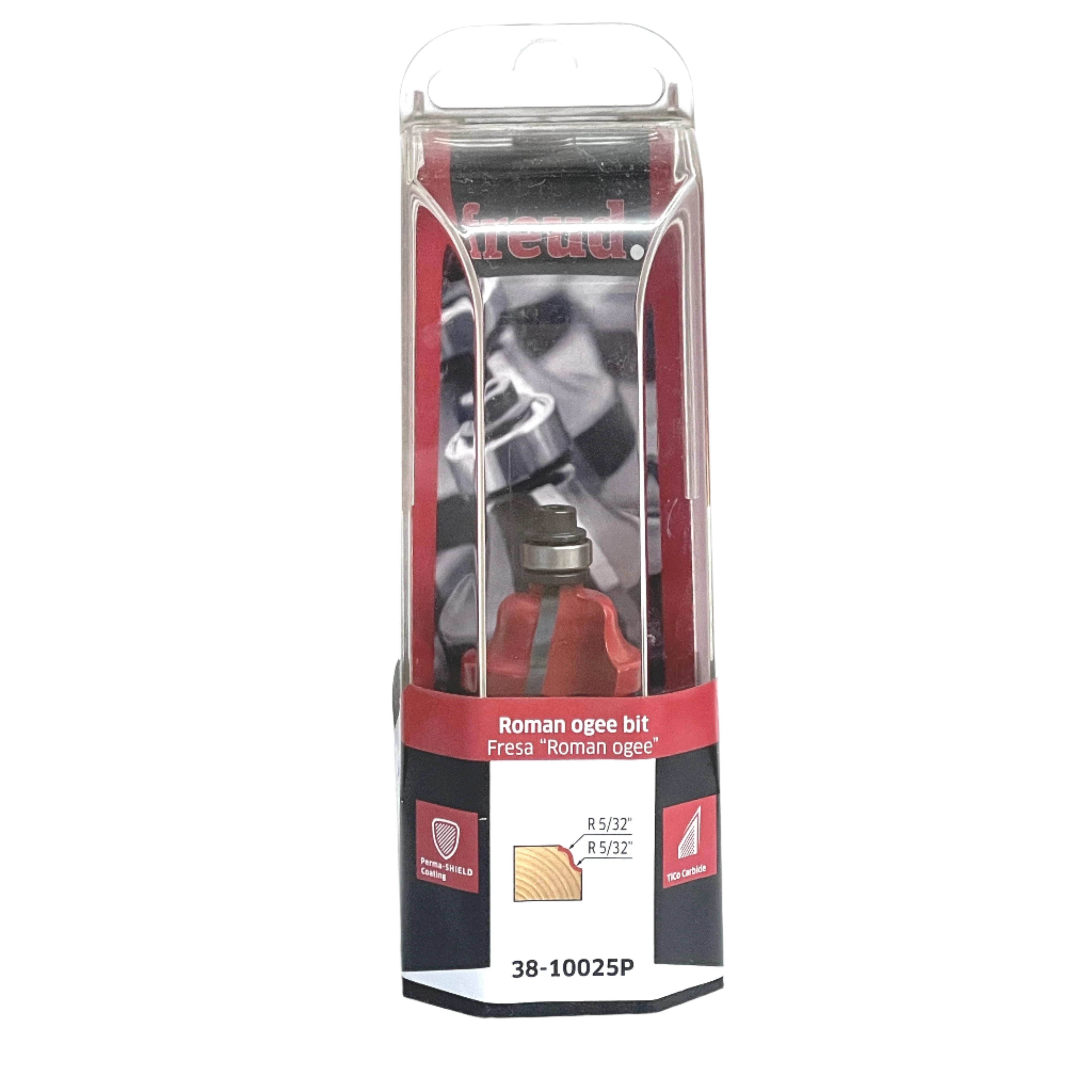 Buy Freud Roman ogee bits 38-10025P (Router Bit 27 13.3 6.35 2 0) from Power Tool Services - Image 1 | Best Price