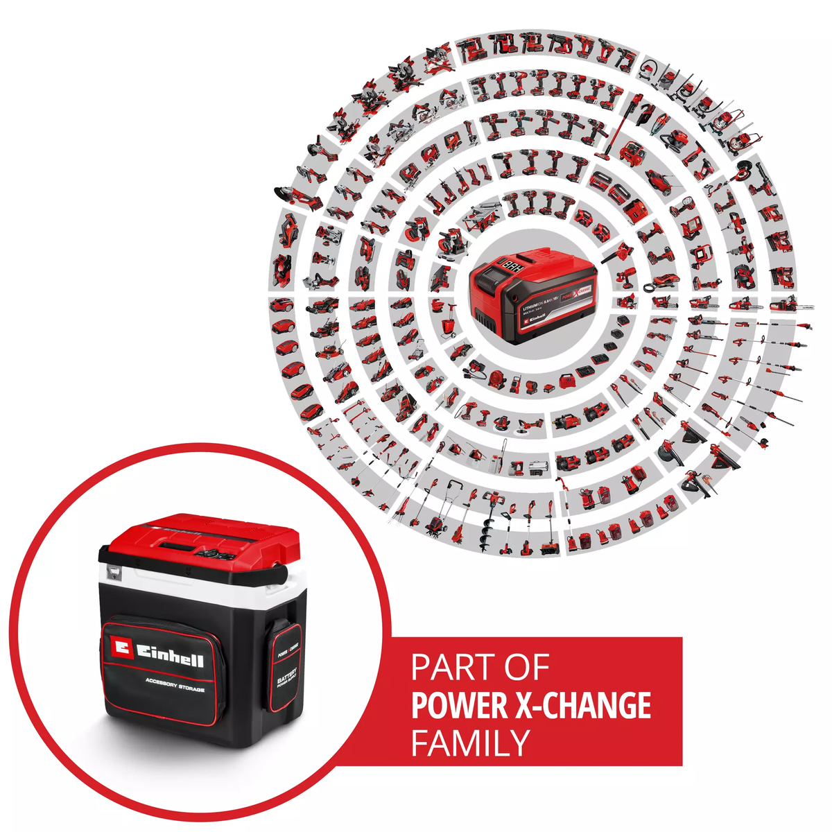 Einhell Battery-Powered Cool Box TE-COL 18/27 Li-Solo