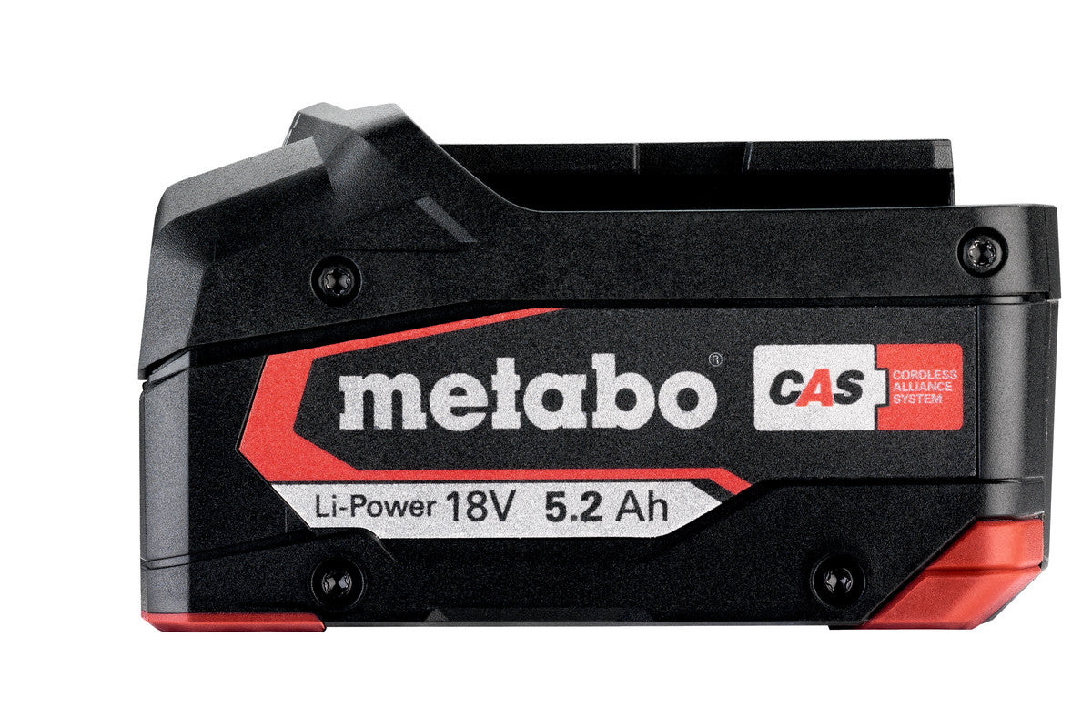 Buy Metabo | Lipower Battery Pack 18 V - 5.2 Ah (625028000) from Power Tool Services - Image 2 | Best Price