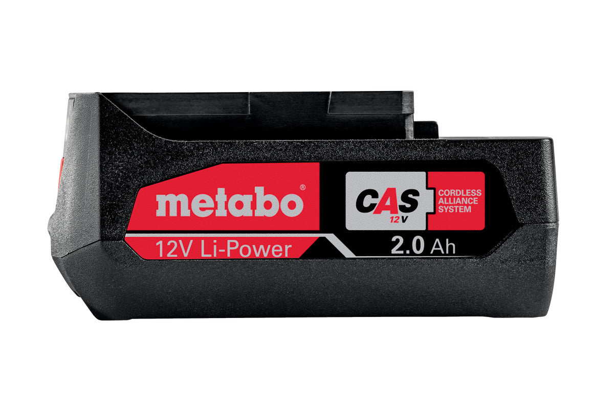 Buy Metabo | Lipower Battery Pack 12 V - 2.0 Ah (625406000) from Power Tool Services - Image 3 | Best Price