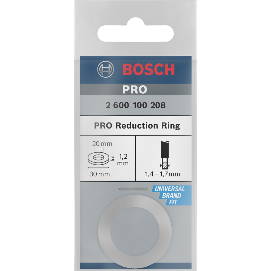 Bosch Reduction Ring for PRO Circular Saw Blade, 30 x 1.2 x 20 mm 2600100208 1 - Power Tool Services