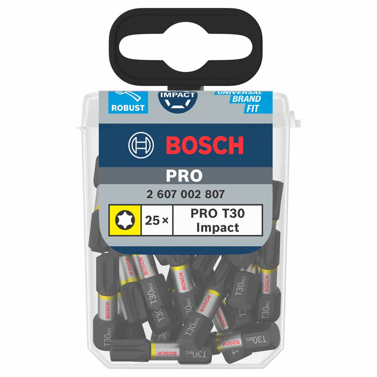 Bosch Professional Impact Control Bits PZ2 x ( 25 Pack ) 2607002804 5 - Power Tool Services