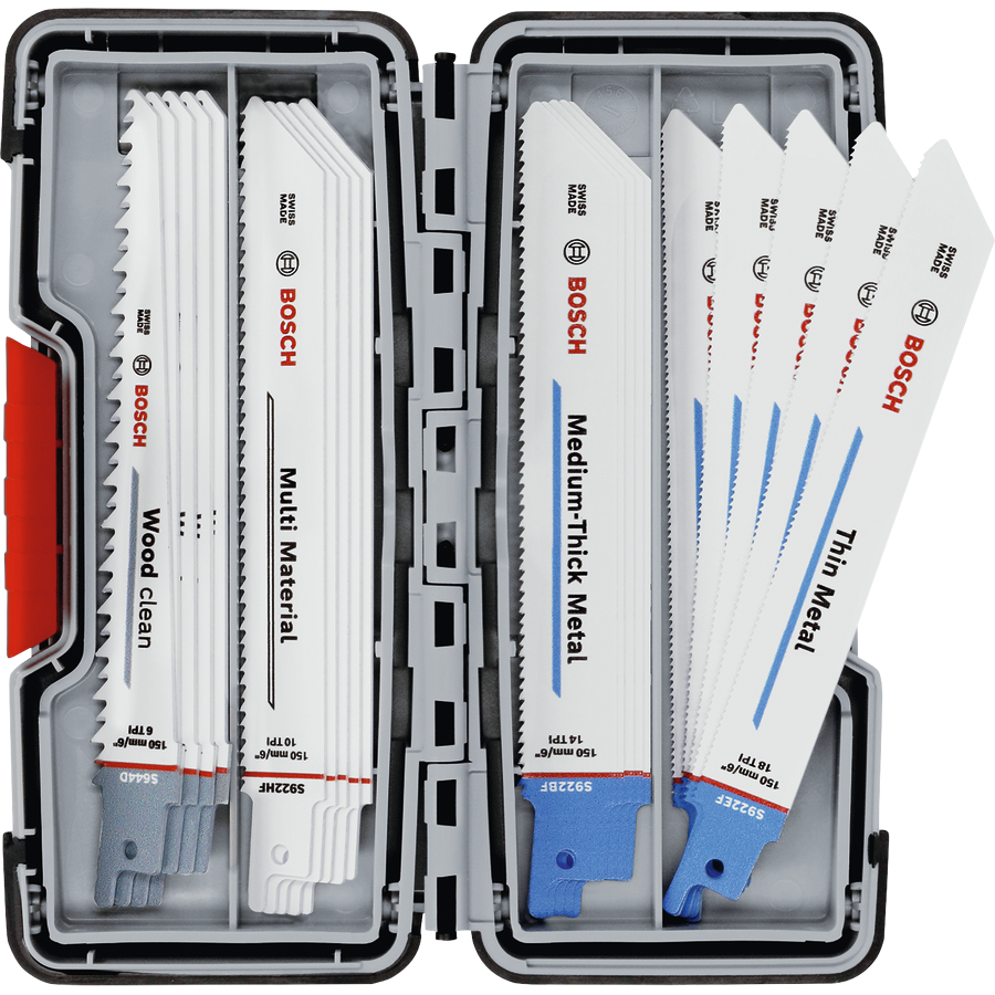 Bosch 20-piece reciprocating saw blade set Wood and Metal 2607010902 - Image 1