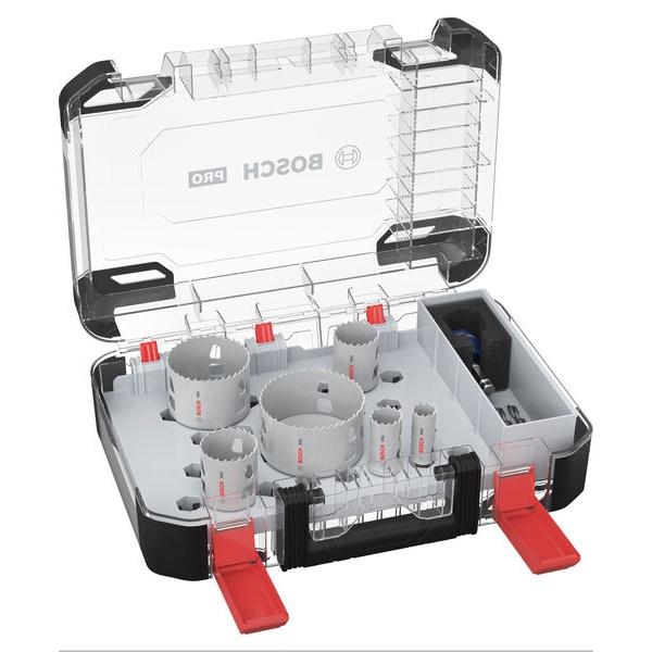 Bosch PRO Multi Material PC Plus Hole Saw Set, 9 pcs 2608594424 - Power Tool Services