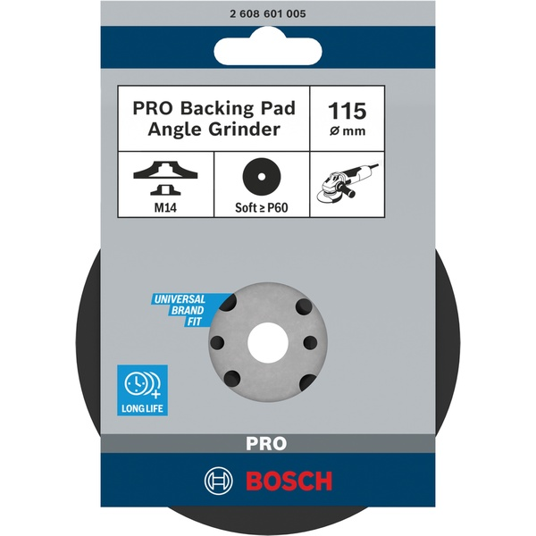 Bosch 115Mm Backing Pad M14 Thread 2608601005 1 - Power Tool Services