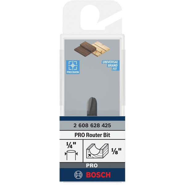 Bosch PRO Router Bit Core Box, R 1/8″, Shank 1/4″ 2608628425 1 - Power Tool Services
