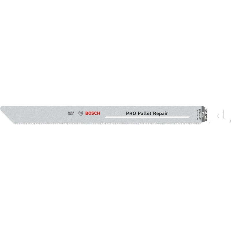 Bosch PRO Pallet Repair S1135VFR Blade, 1.25 x 19 x 225 mm, 5 pcs 2608659008 2 - Power Tool Services