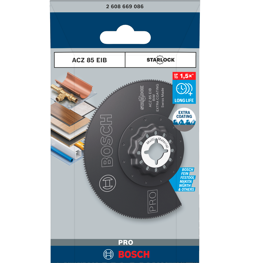 Bosch PRO Multi Tool Blade ACZ 85 EIB 85mm 2608669086 1 - Power Tool Services