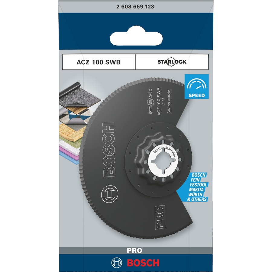 Bosch Starlock ACZ 100 SWB blade 2608669123 1 - Power Tool Services