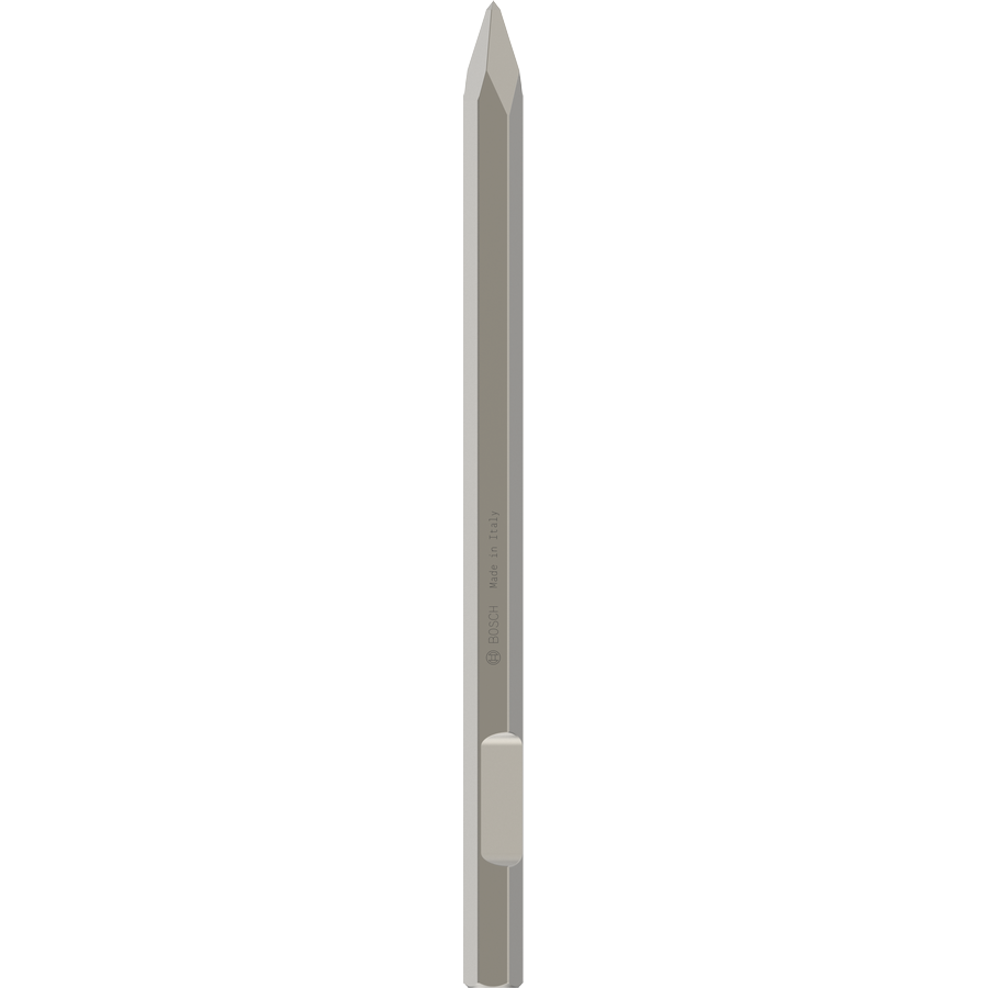 Bosch PRO HEX-4C Pointed Chisel 28 mm, 28 x 520 mm 2608690562 2 - Power Tool Services