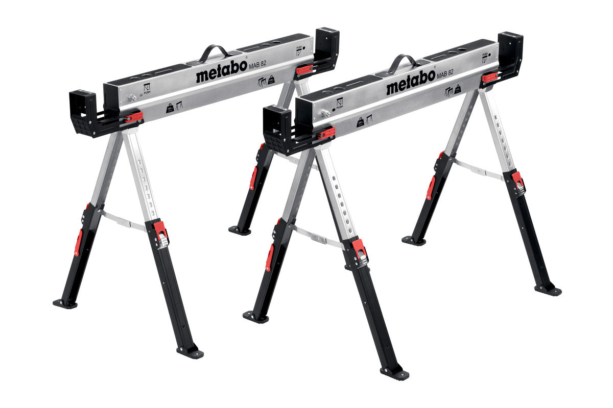Metabo Work Trestle Sawhorse Set MAB 82 626990000 1 - Power Tool Services