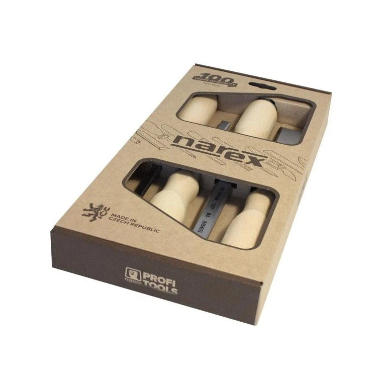 Narex Set of bevel edge chisels 8 / 10 / 16 / 32 1 - Power Tool Services