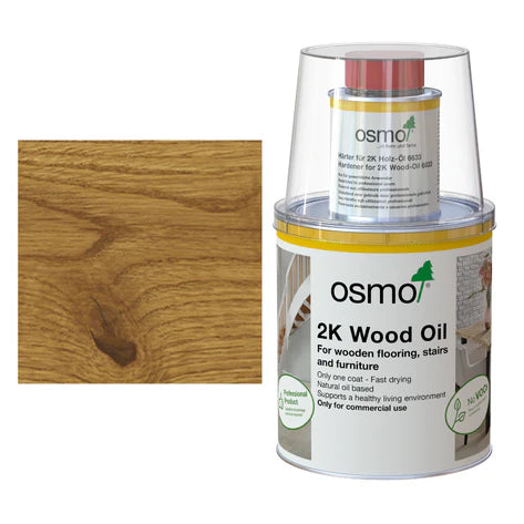 OSMO 2K Wood Oil VOC Free ( Select Size ) - Power Tool Services