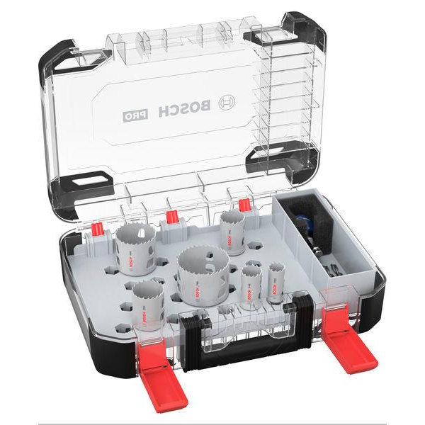Bosch PRO Multi Material PC Plus Hole Saw Set, 9 pcs 2608594427