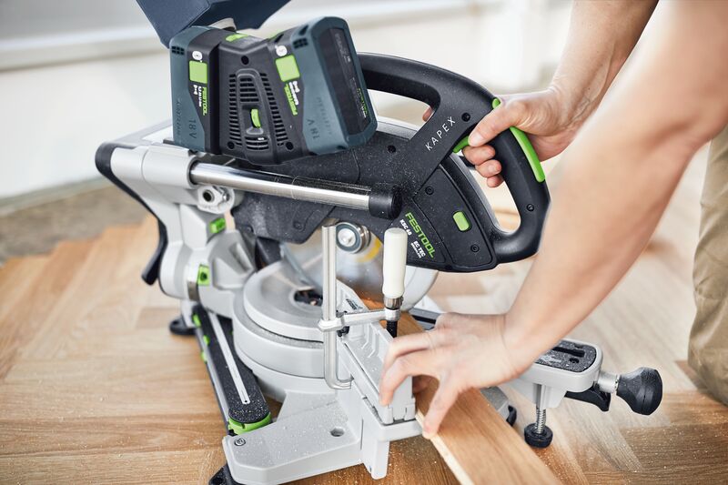 Buy Festool Cordless Mitre Saw KSC 60 EB-Basic KAPEX 577775 from Power Tool Services - Image 7 | Best Price