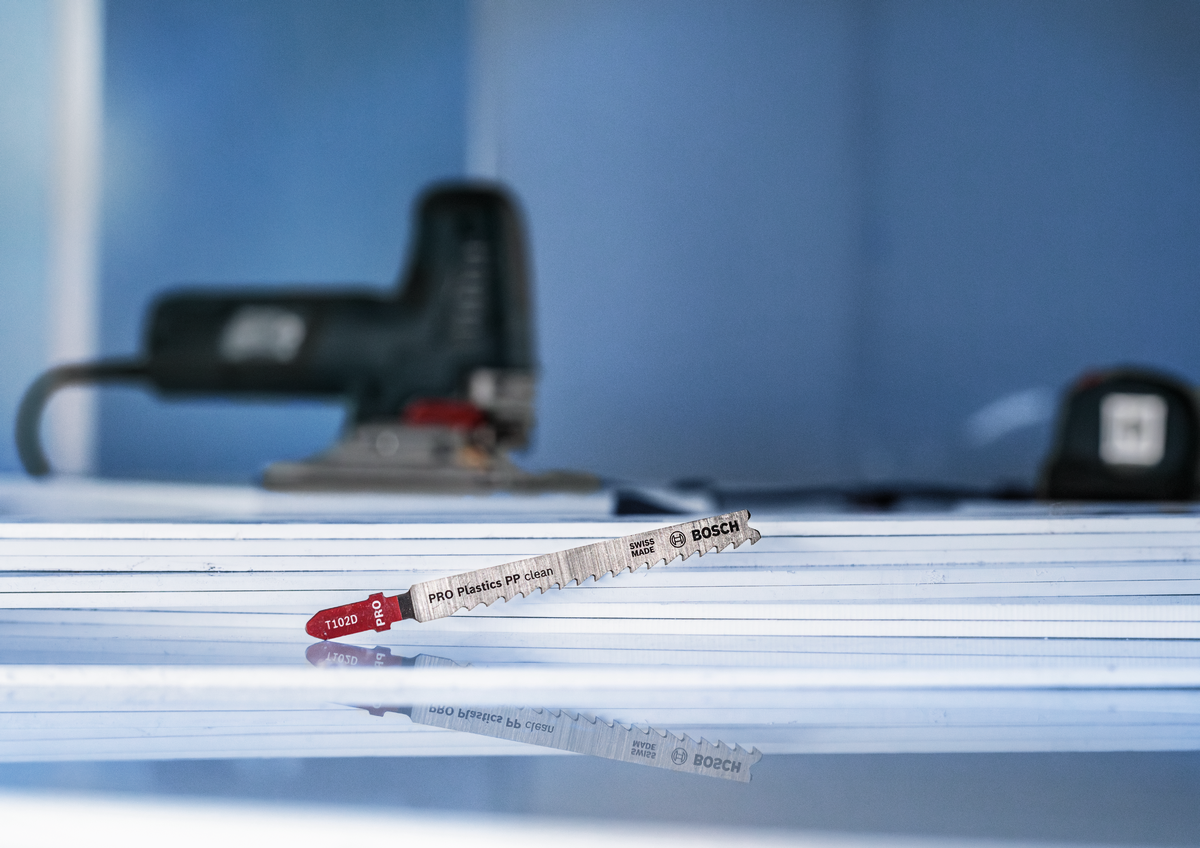 Bosch PRO Plastics PP clean T102D Jigsaw Blade, 100 mm, 3 pcs 2608667443 4 - Power Tool Services