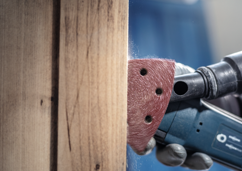 Bosch Expert for Wood for delta sanders, 93 mm, 5 pc ( Select Grit ) 12 - Power Tool Services