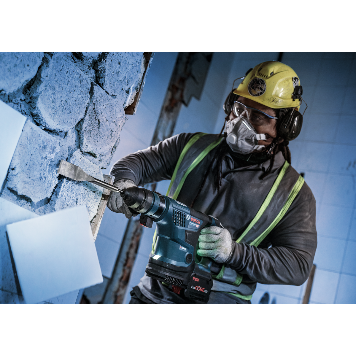 Bosch PRO SDS plus-5C Tile Chisel, 40 x 260 mm 2608690572 5 - Power Tool Services