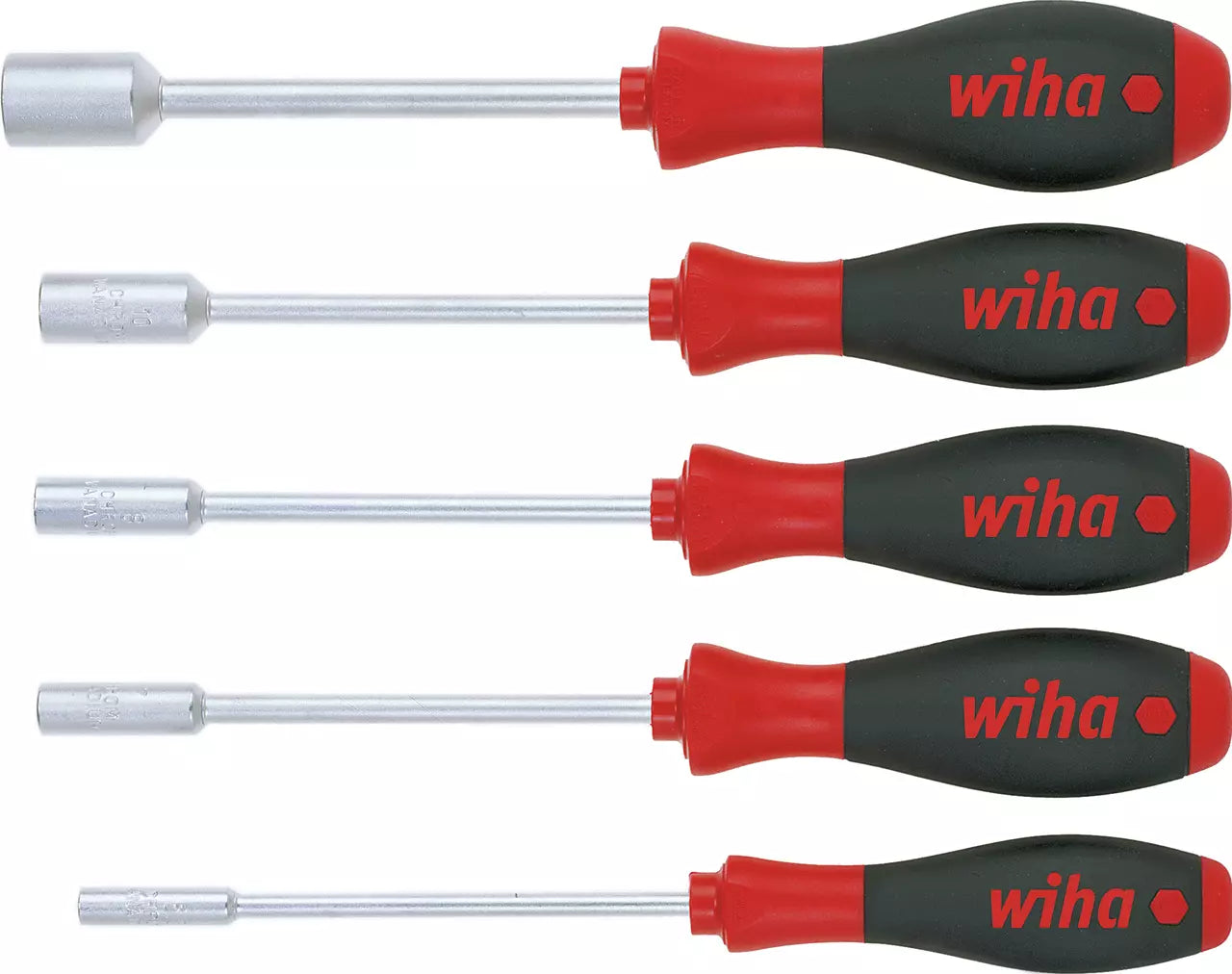 Wiha Screwdriver set SoftFinish Hexagon nut driver 5-pcs 01034