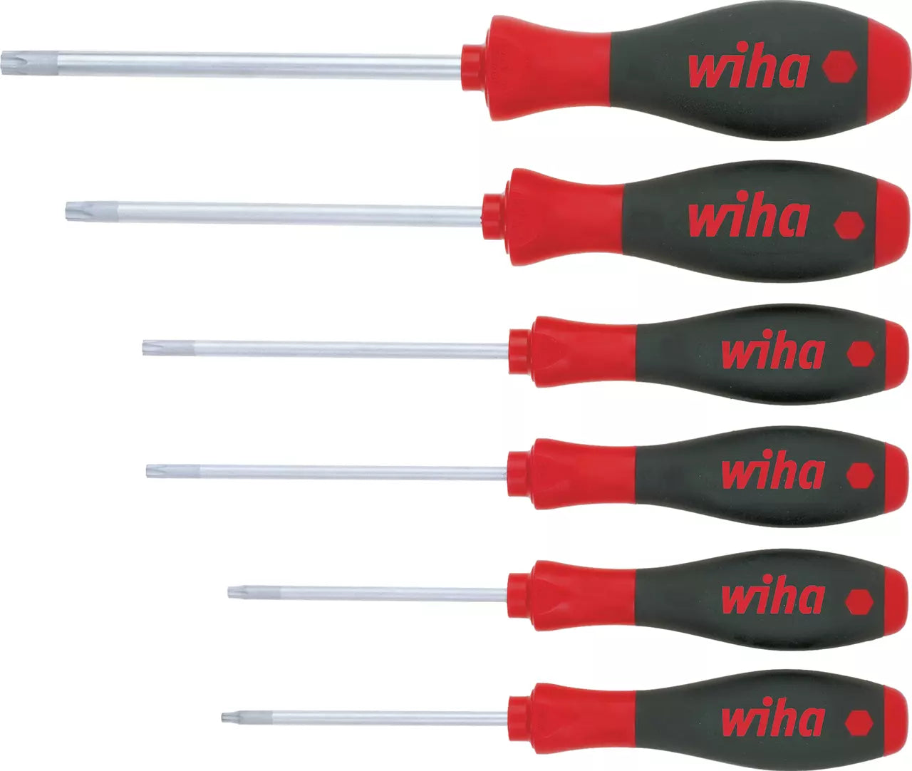Wiha Screwdriver set SoftFinish TORX 6-pcs 07155