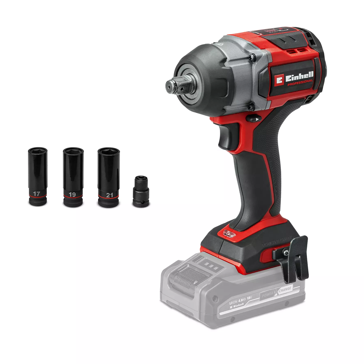 Einhell Cordless Impact Wrench TP-CW 18/750-C Li BL - Solo