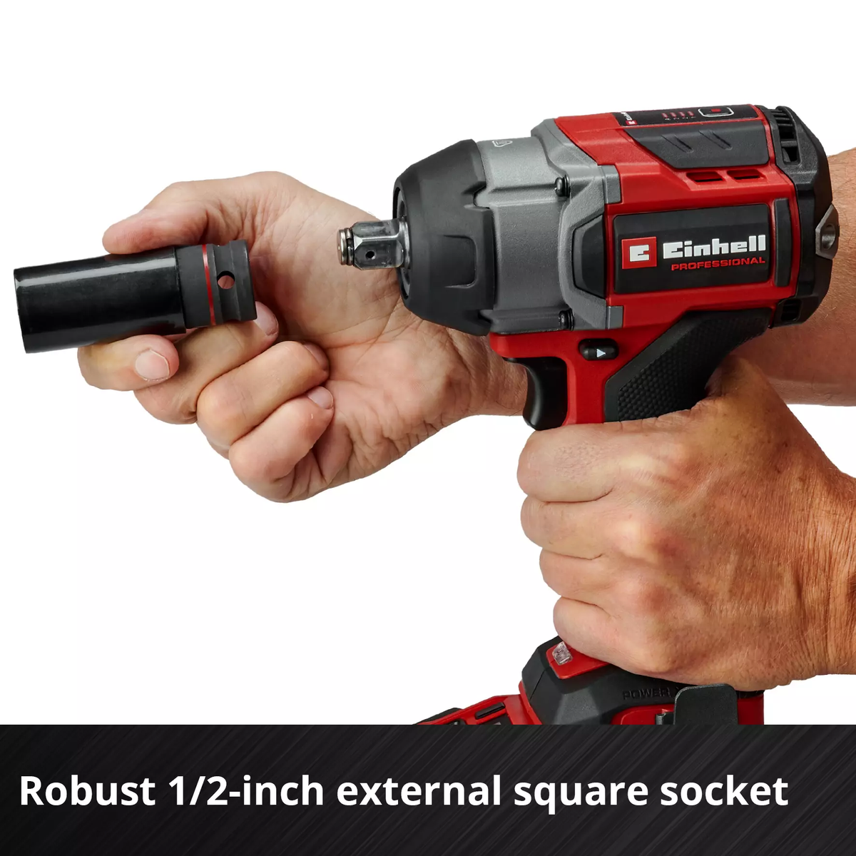 Einhell Cordless Impact Wrench TP-CW 18/750-C Li BL - Solo