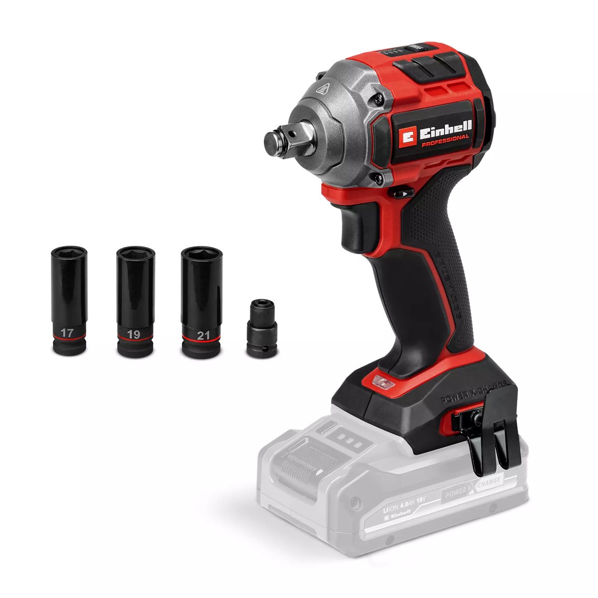 Einhell Cordless Impact Wrench TP-CW 18/260-C Li BL - Solo