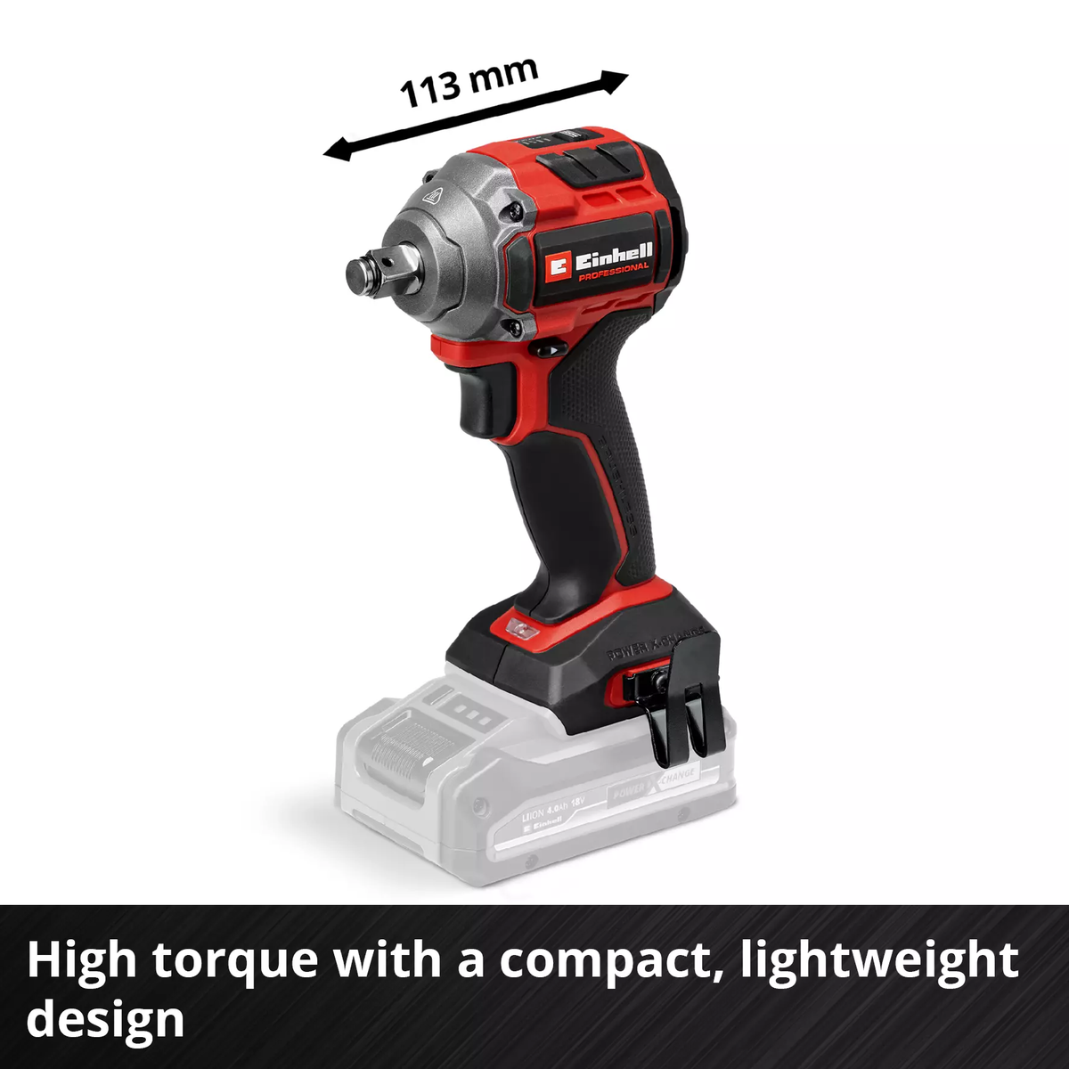 Einhell Cordless Impact Wrench TP-CW 18/260-C Li BL - Solo