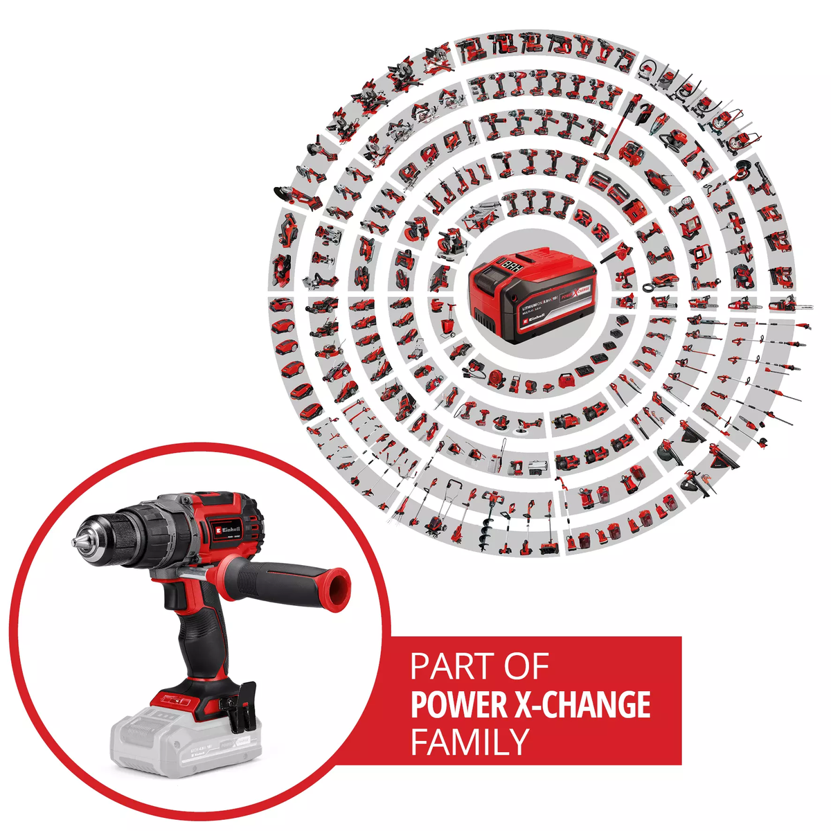 Einhell Cordless Impact Drill TP-CD 18/60 Li-i BL Solo
