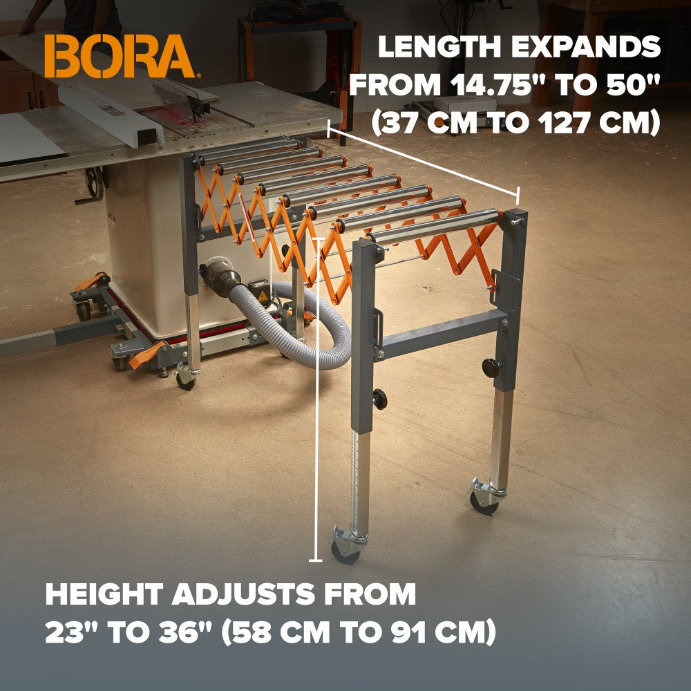 Bora Adjustable Conveyor Roller PM-2700 9 - Power Tool Services