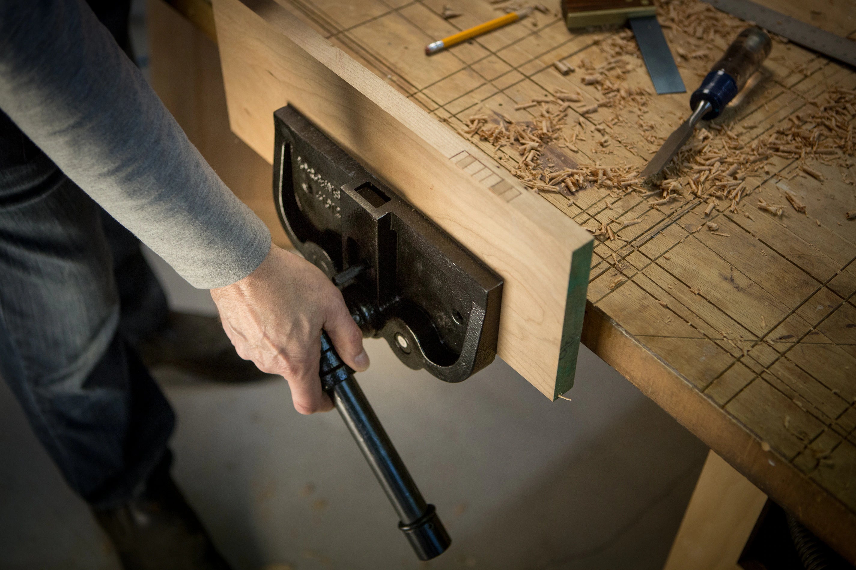 Buy Pony Jorgensen 4' X 10' Rapid Acting Woodwork Vice AC41012 from Power Tool Services - Image 2 | Best Price