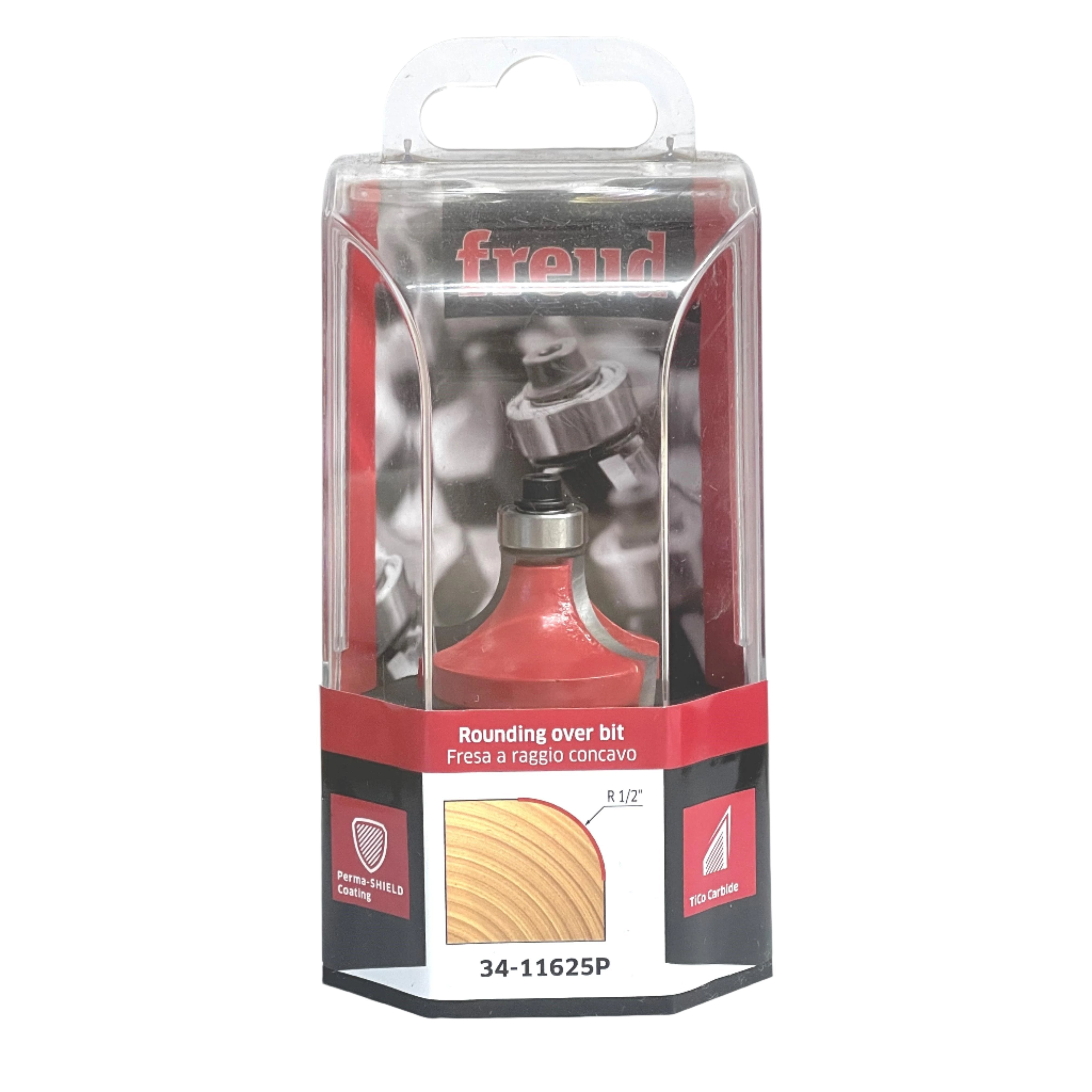 Buy Freud Rounding over bits 34-11625P (Router Bit 38 R 12.7 S 6.35 Z 2) from Power Tool Services - Image 1 | Best Price