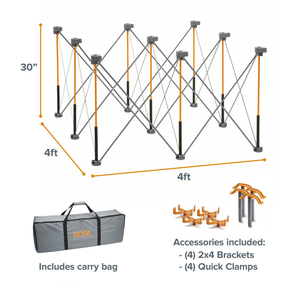 Bora Centipede 4ft x 4ft Workstation CK9S 8 - Power Tool Services