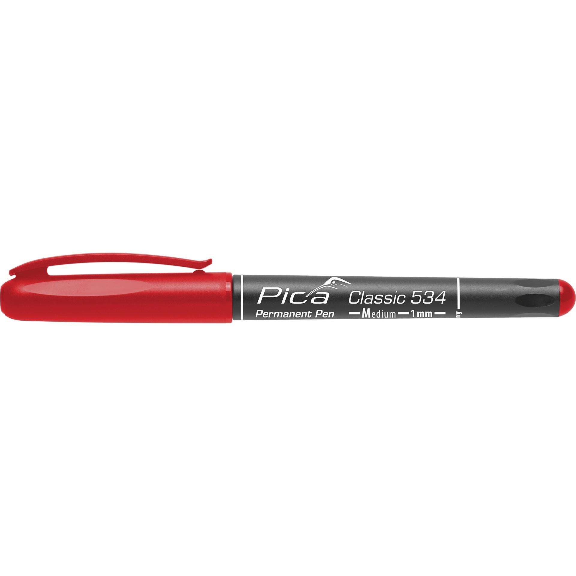 Pica Permanent Pen Marker set in 4 colors 8 - Power Tool Services
