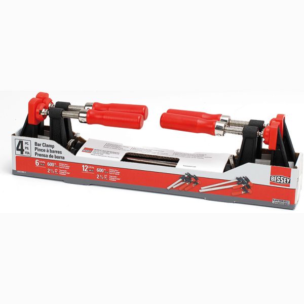 Buy Bessey F Clutch Clamp Set 4pc 577-001 from Power Tool Services - Image 1 | Best Price